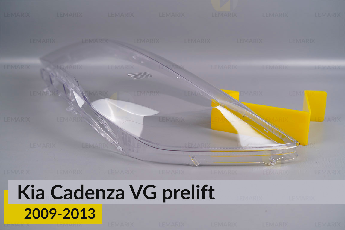 Скло фари Kia Cadenza VG (2009-2013) дорест ліве