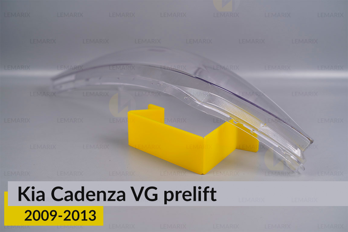 Скло фари Kia Cadenza VG (2009-2013) дорест ліве
