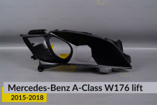 Декоративная маска средняя Mercedes-Benz A-Class W176 (2015-2018) рест правая