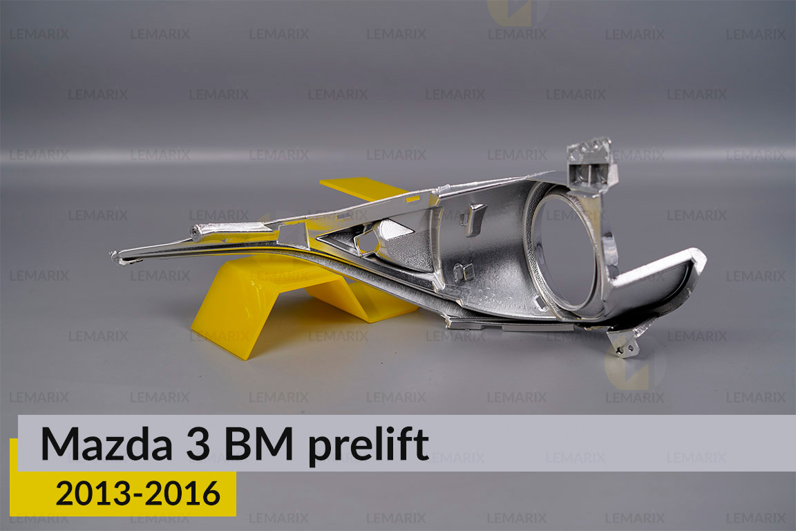 Хромована маска Mazda 3 BM (2013-2016) дорест ліва
