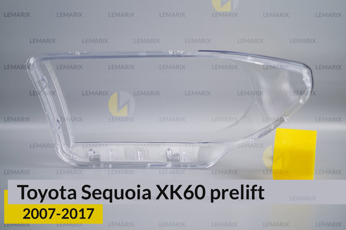 Скло фари Toyota Sequoia XK60 (2007-2017) дорест праве