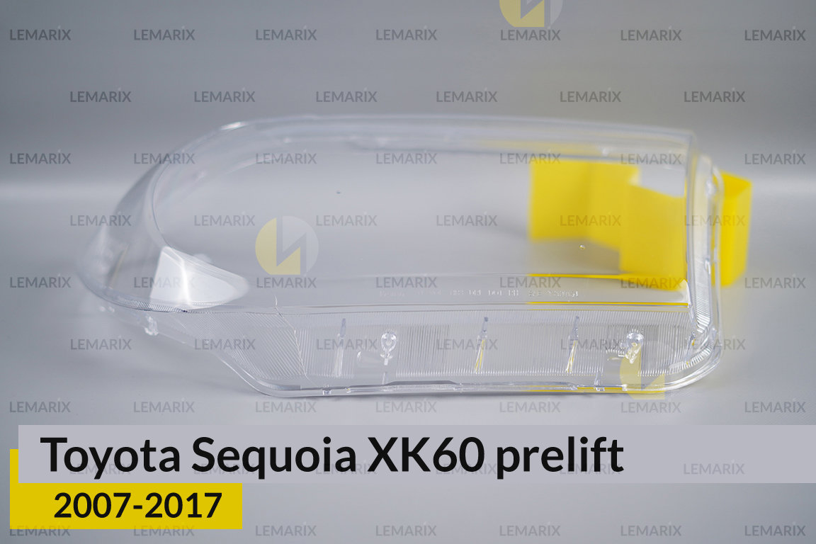 Скло фари Toyota Sequoia XK60 (2007-2017) дорест праве