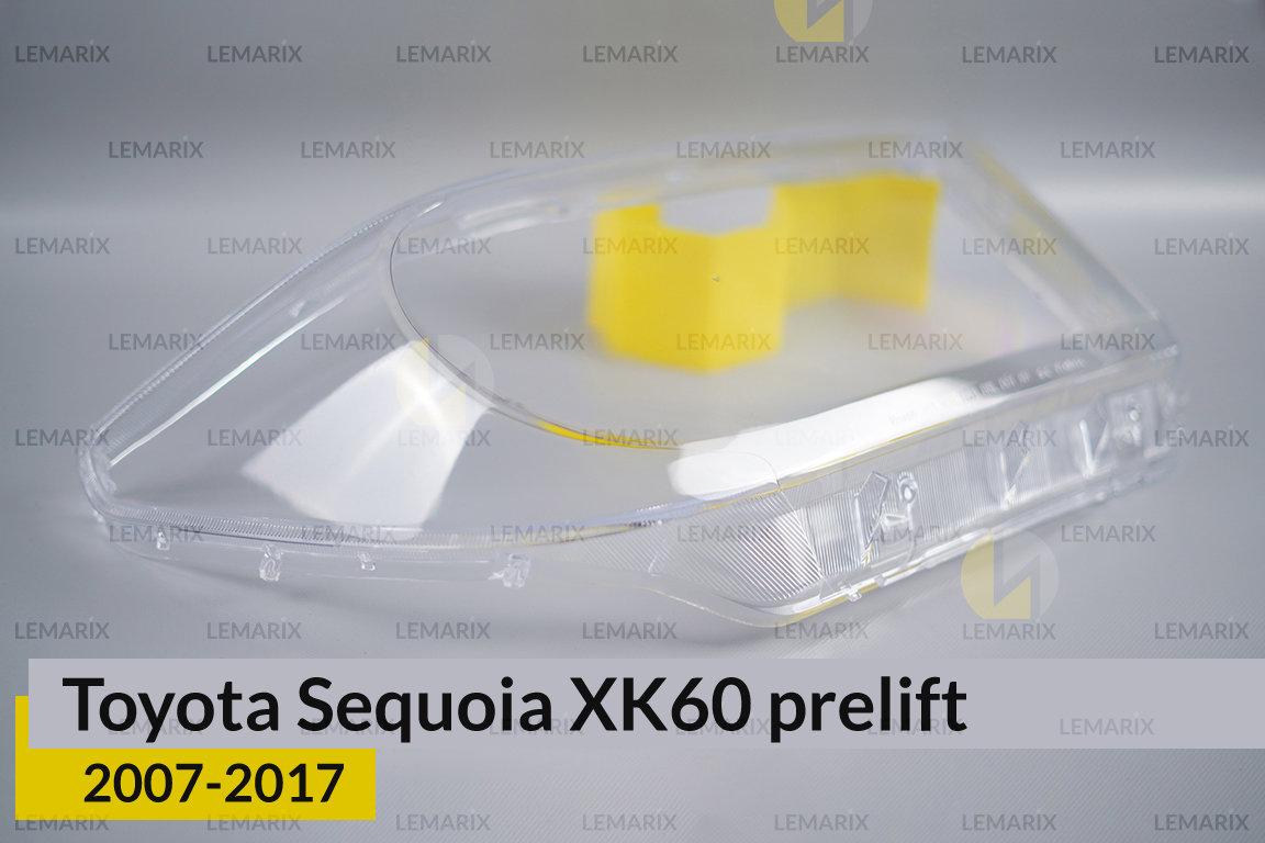 Скло фари Toyota Sequoia XK60 (2007-2017) дорест праве