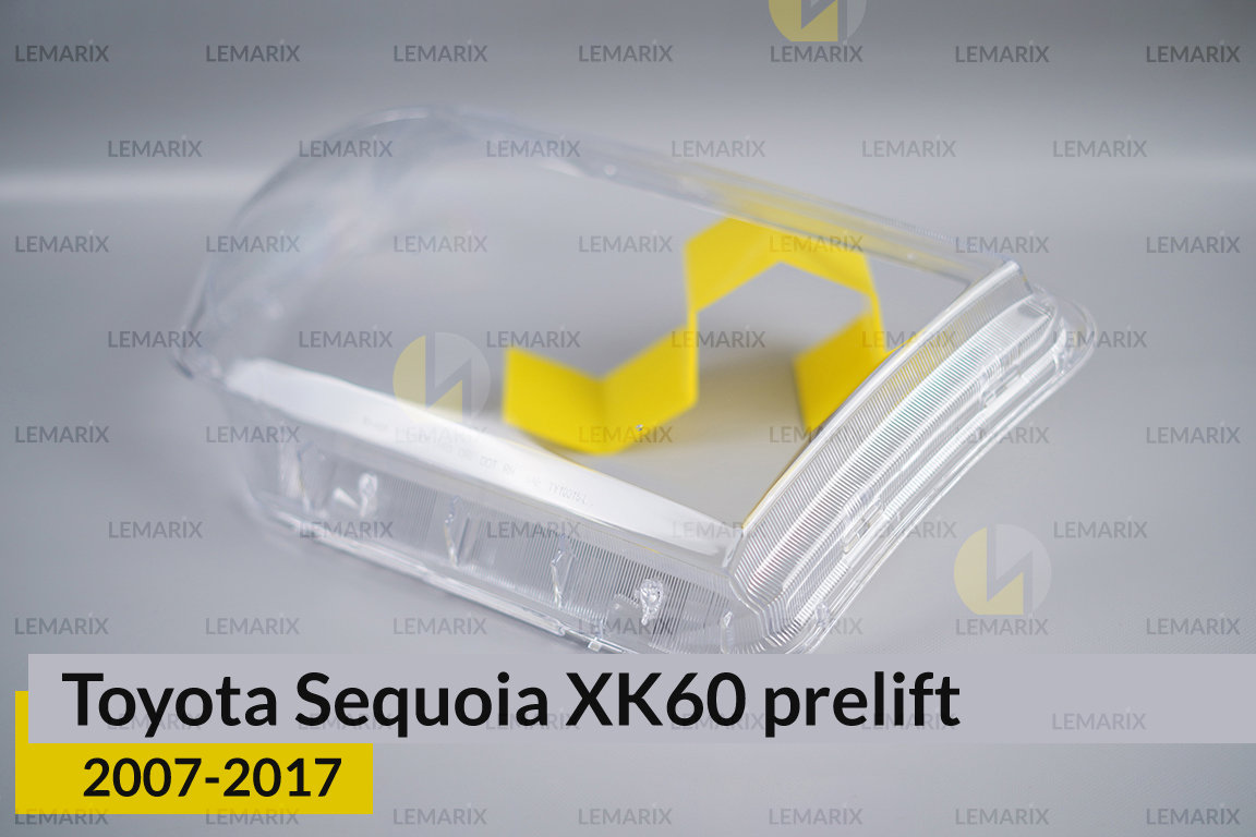 Скло фари Toyota Sequoia XK60 (2007-2017) дорест праве