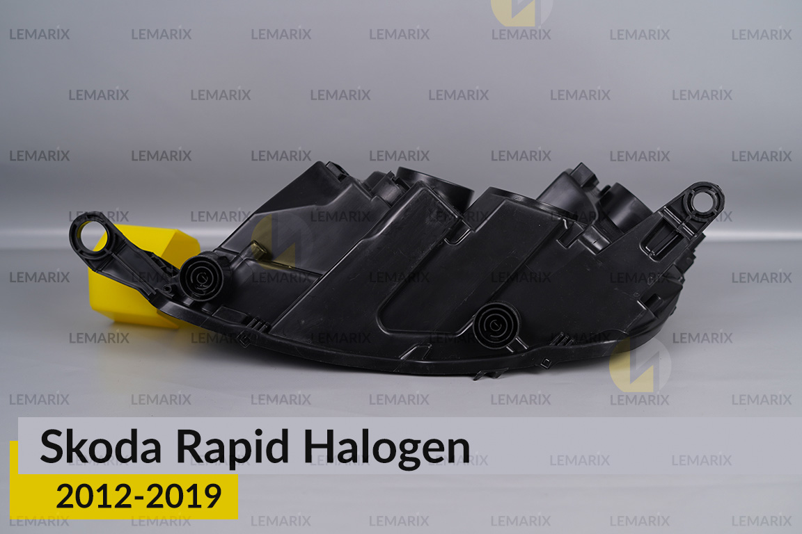 Корпус фари Skoda Rapid Halogen (2012-2019) правий