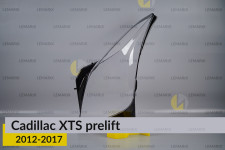 Скло фари Cadillac XTS (2012-2017) дорест ліве