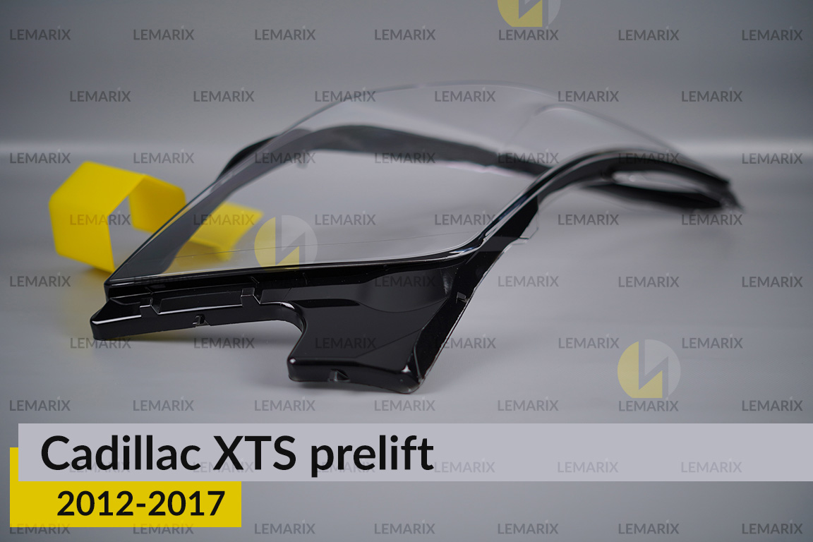 Скло фари Cadillac XTS (2012-2017) дорест ліве
