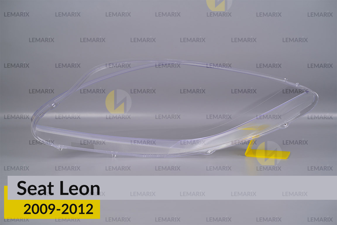 Скло фари Seat Leon (2009-2012) праве