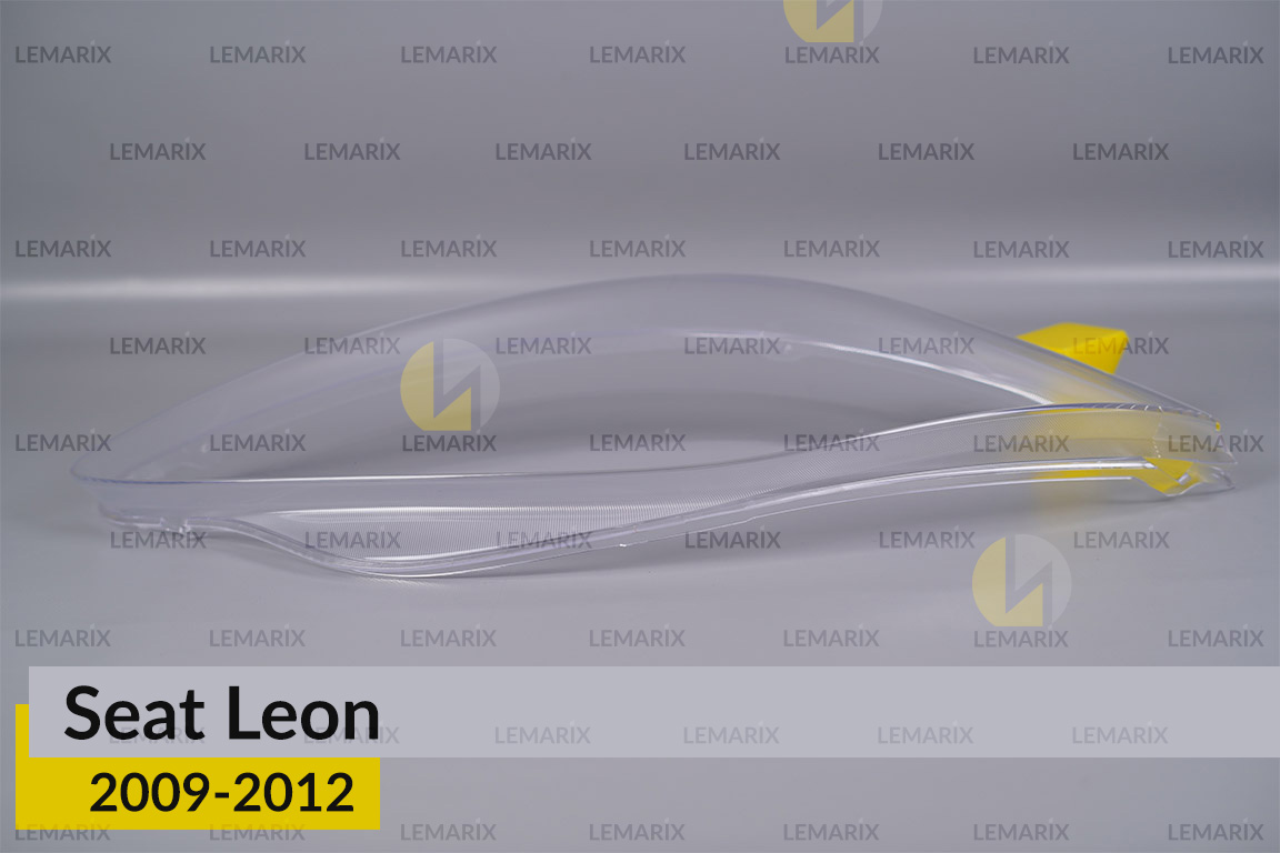 Скло фари Seat Leon (2009-2012) праве