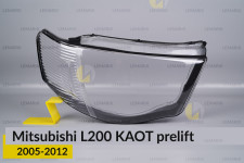 Стекло фары Mitsubishi L200 KAOT (2005-2012) дорест правое