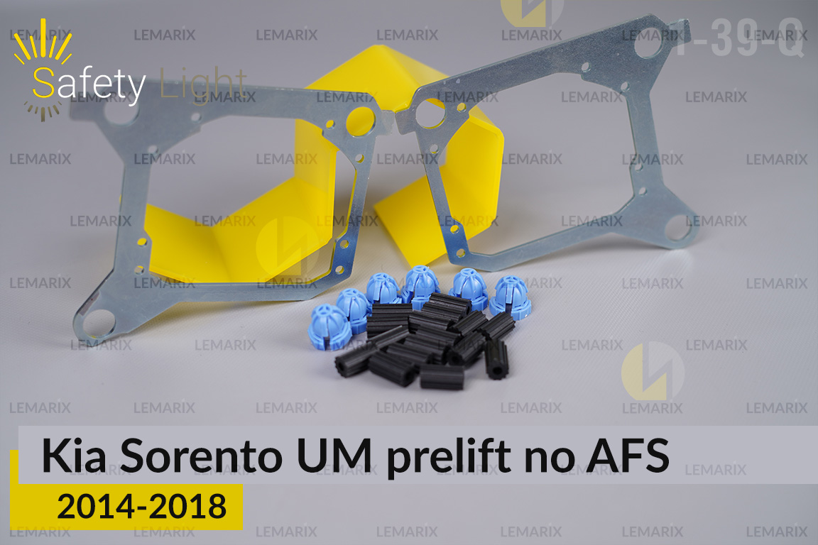 Перехідна рамка для Kia Sorento UM no AFS (2014-2018) дорест