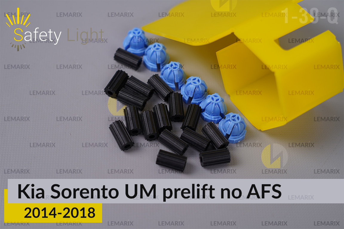 Перехідна рамка для Kia Sorento UM no AFS (2014-2018) дорест