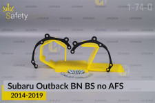 Перехідна рамка для Subaru Outback BN BS no AFS (2014-2019)