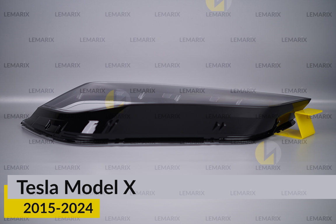 Скло фари Tesla Model X (2015-2026) праве
