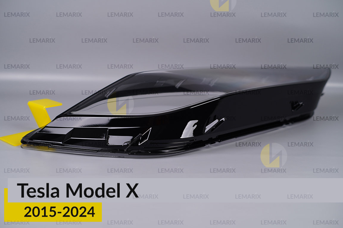 Скло фари Tesla Model X (2015-2026) праве