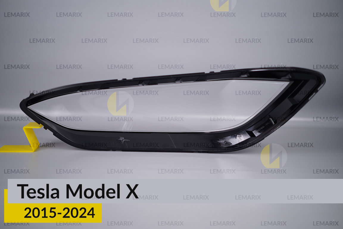 Скло фари Tesla Model X (2015-2026) праве