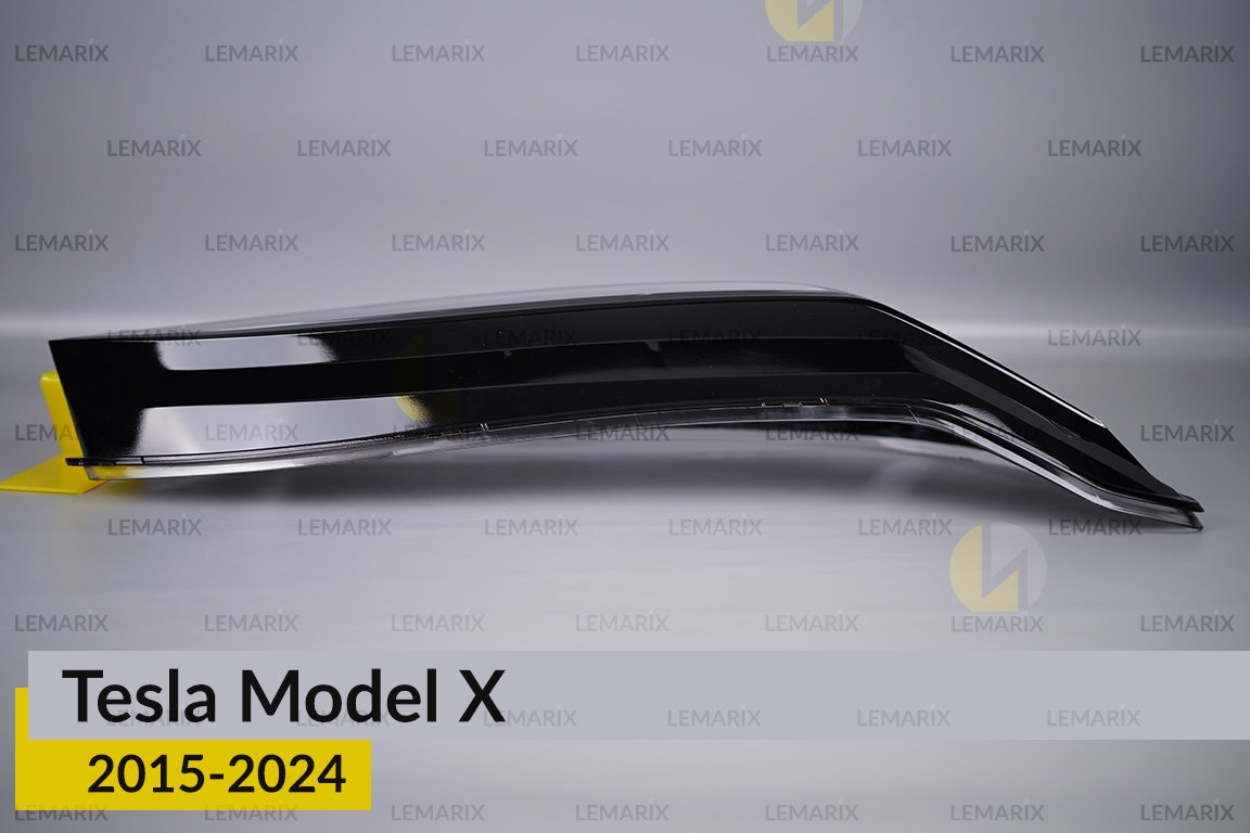 Скло фари Tesla Model X (2015-2026) праве