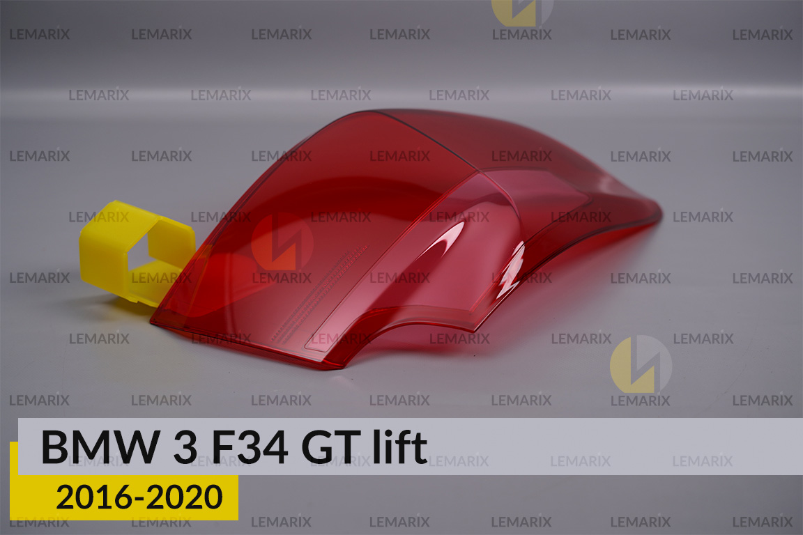 Скло заднього ліхтаря зовнішнє в крилі BMW 3 F34 GT (2016-2020) рест ліве
