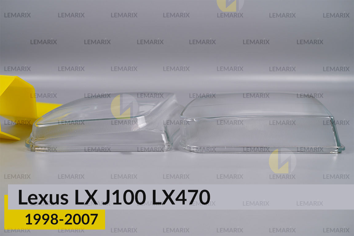 Скло фари Lexus LX J100 LX470 (1998-2007) ліве