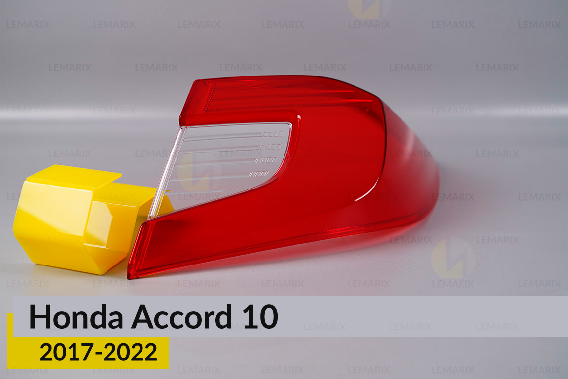 Скло заднього ліхтаря зовнішнє в крилі Honda Accord 10 (2017-2022) праве
