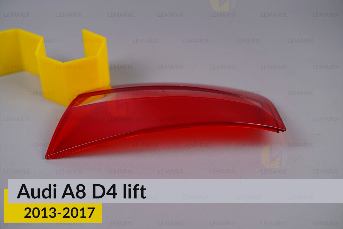 Скло заднього ліхтаря зовнішнє в крилі Audi A8 D4 (2013-2017) рест праве