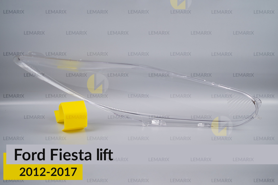 Скло фари Ford Fiesta (2012-2017) рест ліве