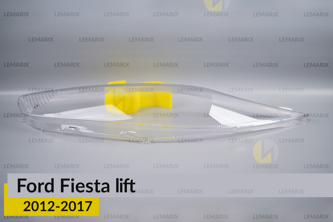Скло фари Ford Fiesta (2012-2017) рест ліве
