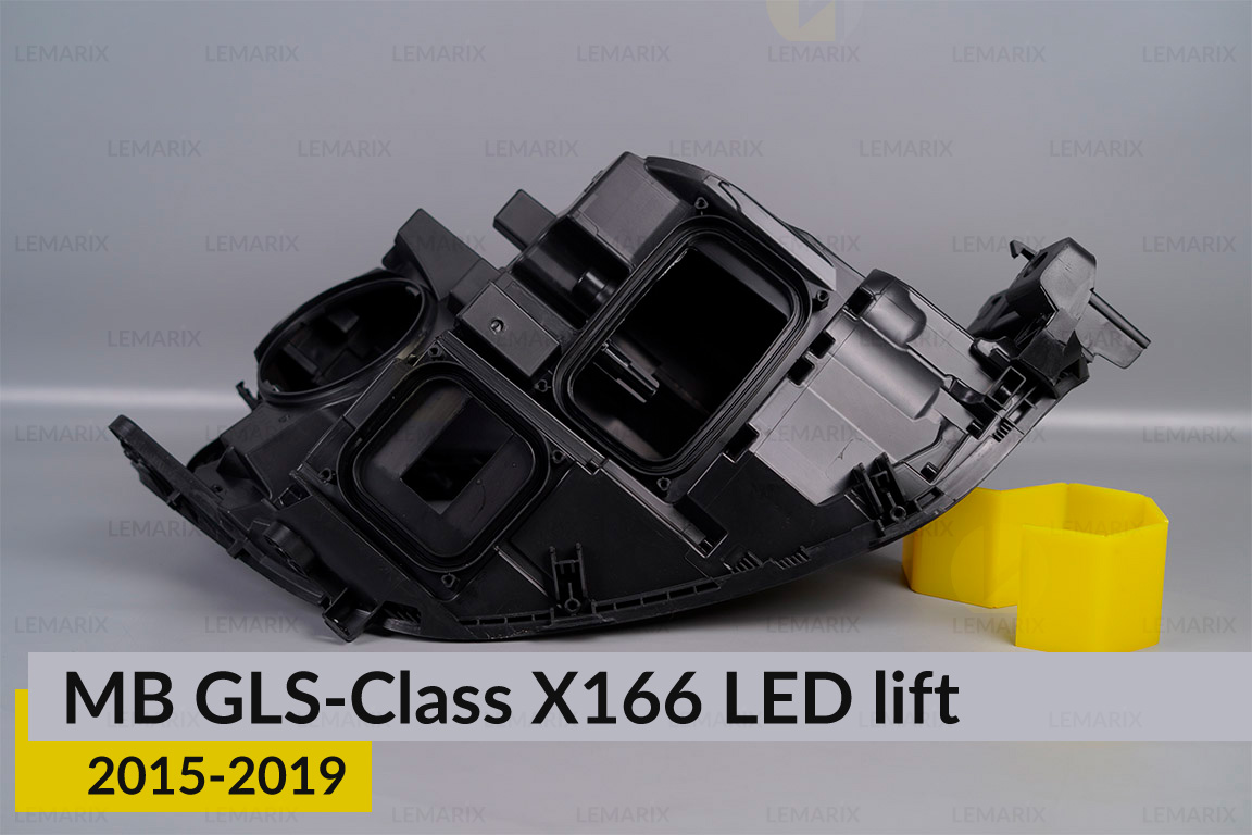 Корпус фари Mercedes-Benz GLS-Class X166 LED (2015-2019) рест лівий