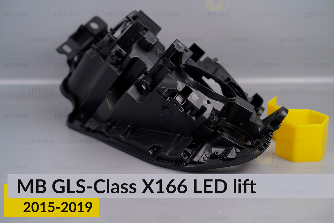 Корпус фари Mercedes-Benz GLS-Class X166 LED (2015-2019) рест лівий