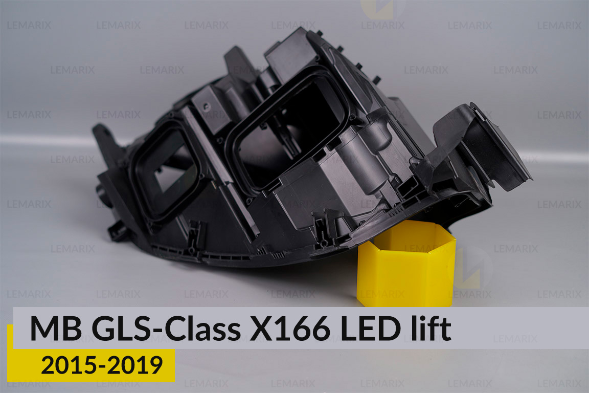 Корпус фари Mercedes-Benz GLS-Class X166 LED (2015-2019) рест лівий