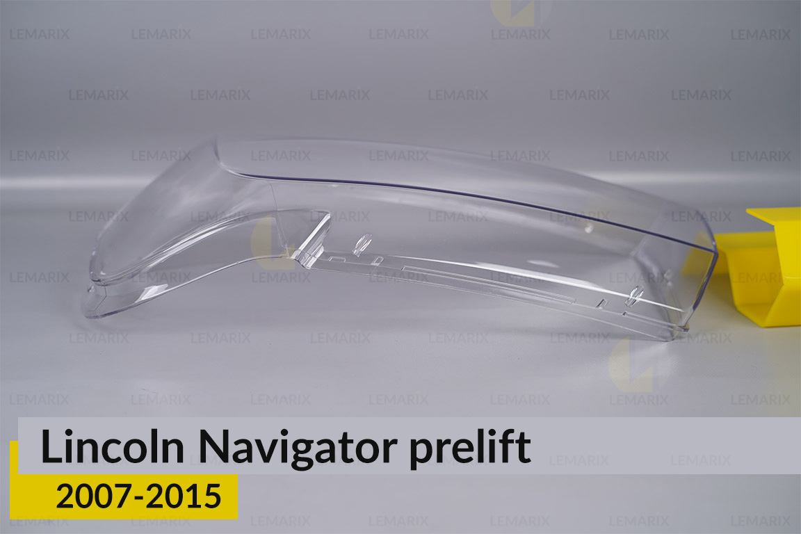 Скло фари Lincoln Navigator (2007-2015) дорест ліве