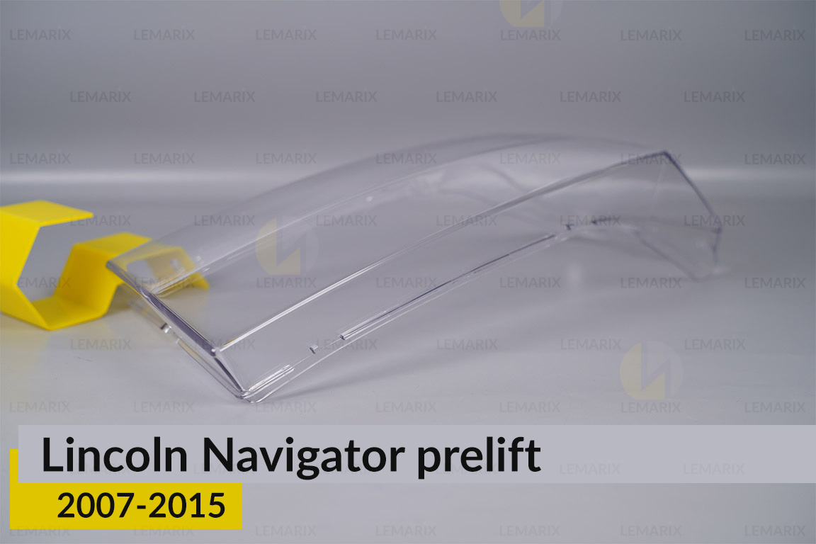 Скло фари Lincoln Navigator (2007-2015) дорест ліве