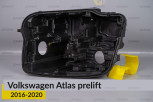 Корпус фари VW Volkswagen Atlas (2016-2020) дорест лівий