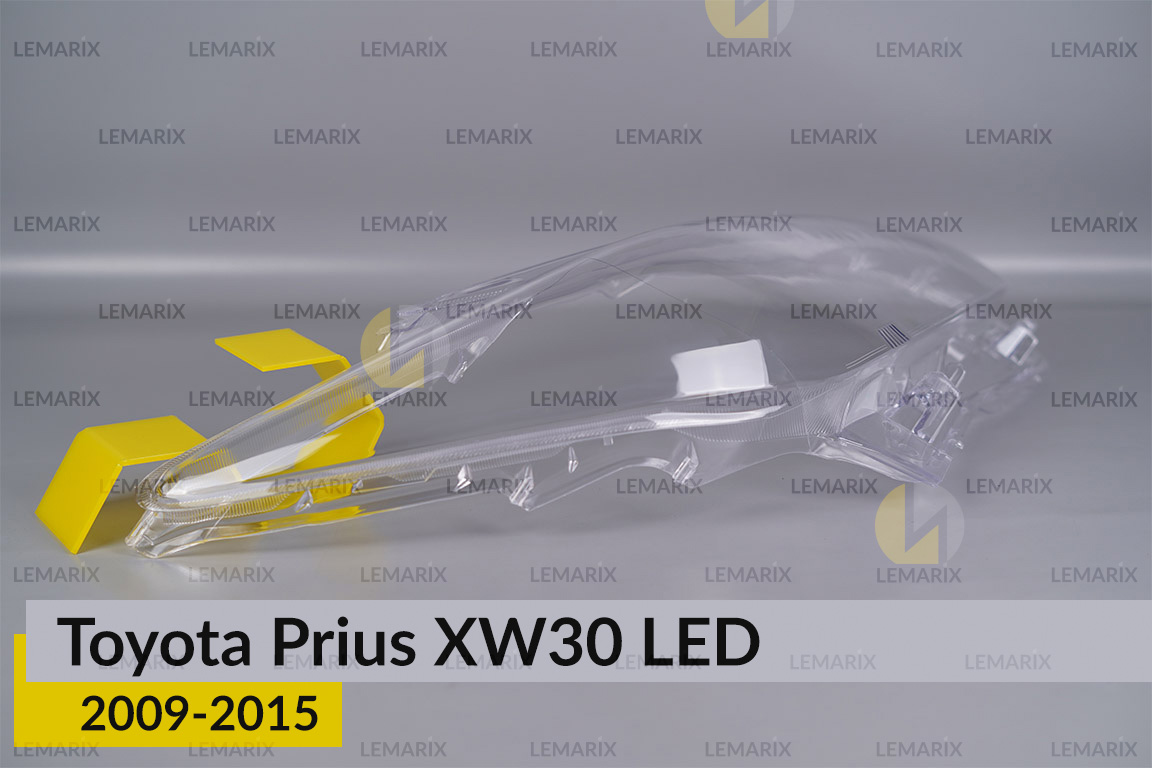 Скло фари Toyota Prius XW30 LED (2009-2015) праве