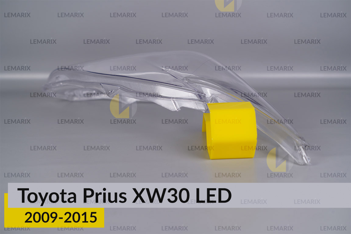 Скло фари Toyota Prius XW30 LED (2009-2015) праве