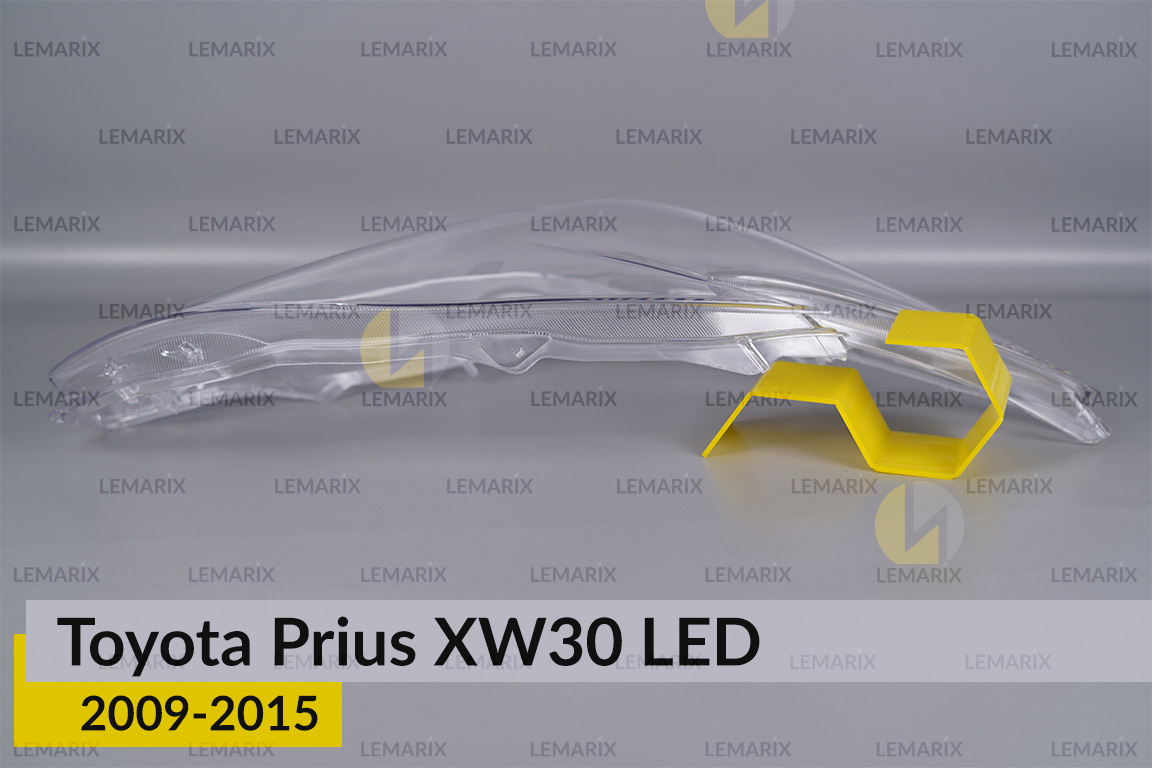 Скло фари Toyota Prius XW30 LED (2009-2015) праве