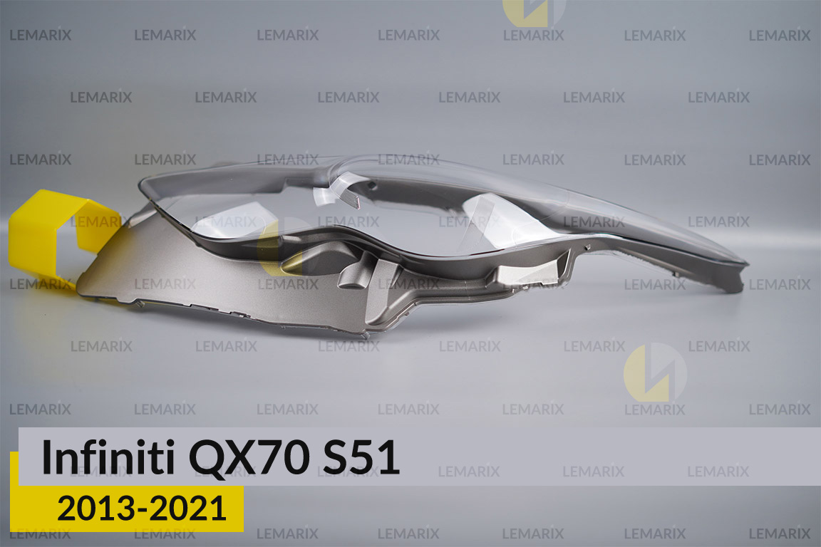 Скло фари Infiniti QX70 S51 (2013-2021) ліве