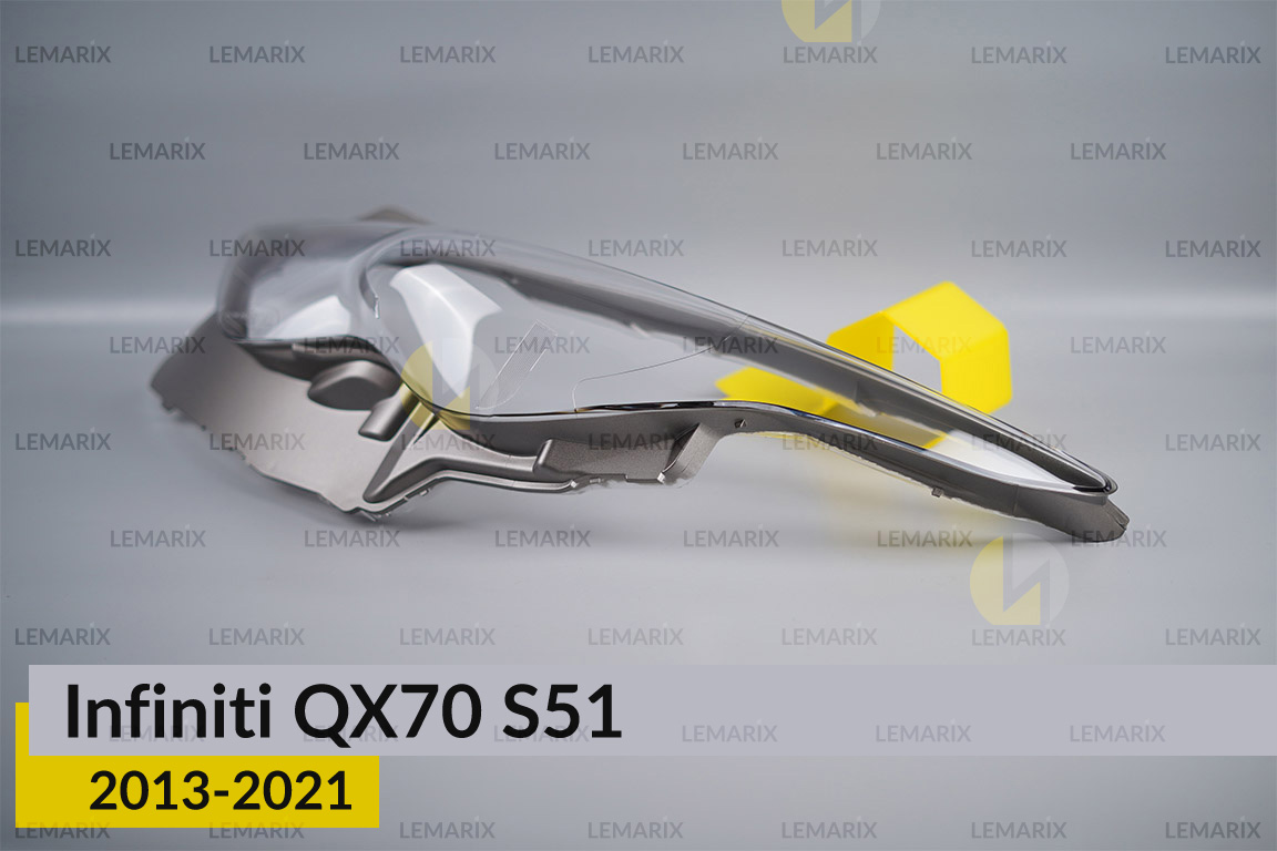 Скло фари Infiniti QX70 S51 (2013-2021) ліве