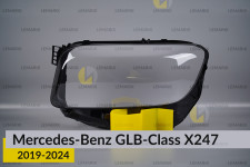 Скло фари Mercedes-Benz GLB-Class X247 (2019-2024) ліве