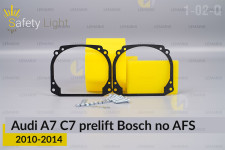 Перехідна рамка для Audi A7 C7 Bosch no AFS (2010-2014) дорест