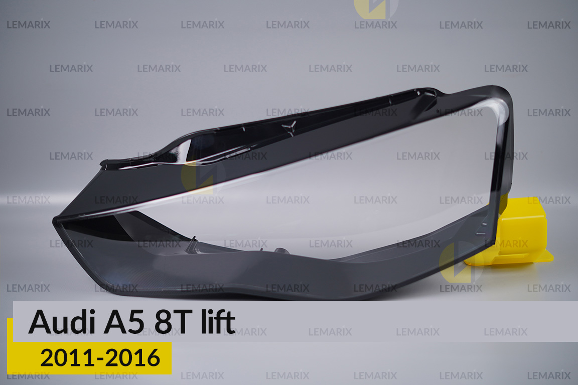 Скло фари Audi A5 8T (2011-2016) рест ліве