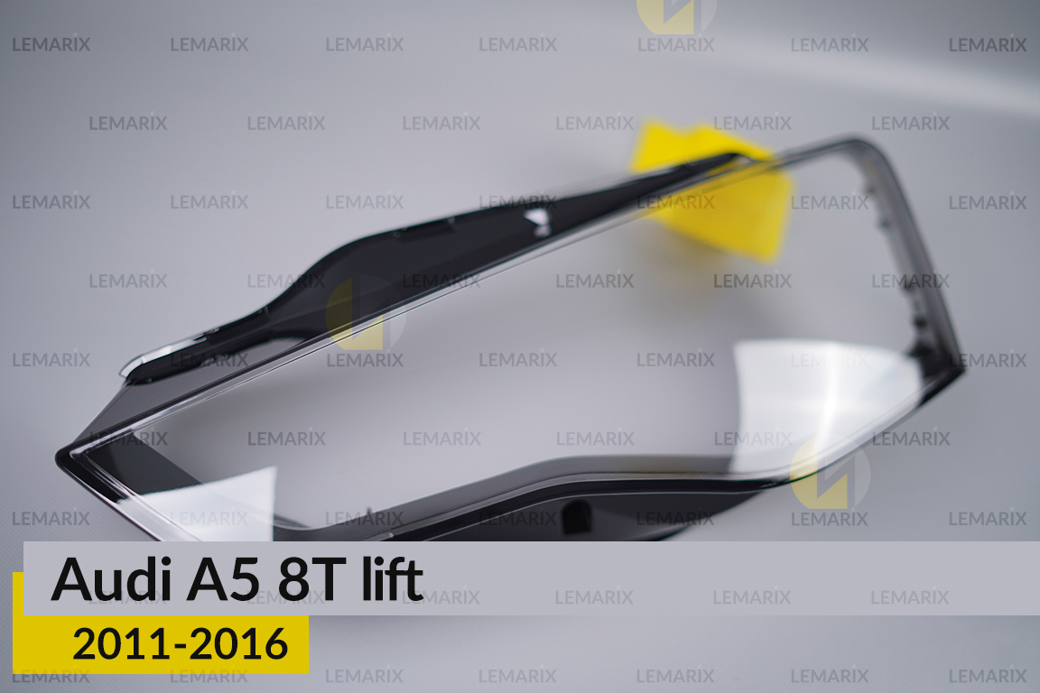 Скло фари Audi A5 8T (2011-2016) рест ліве