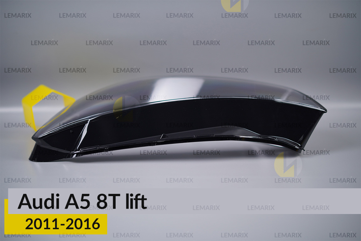 Скло фари Audi A5 8T (2011-2016) рест ліве