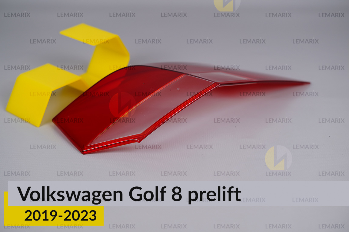 Скло заднього ліхтаря зовнішнє в крилі VW Volkswagen Golf 8 (2019-2024) дорест праве