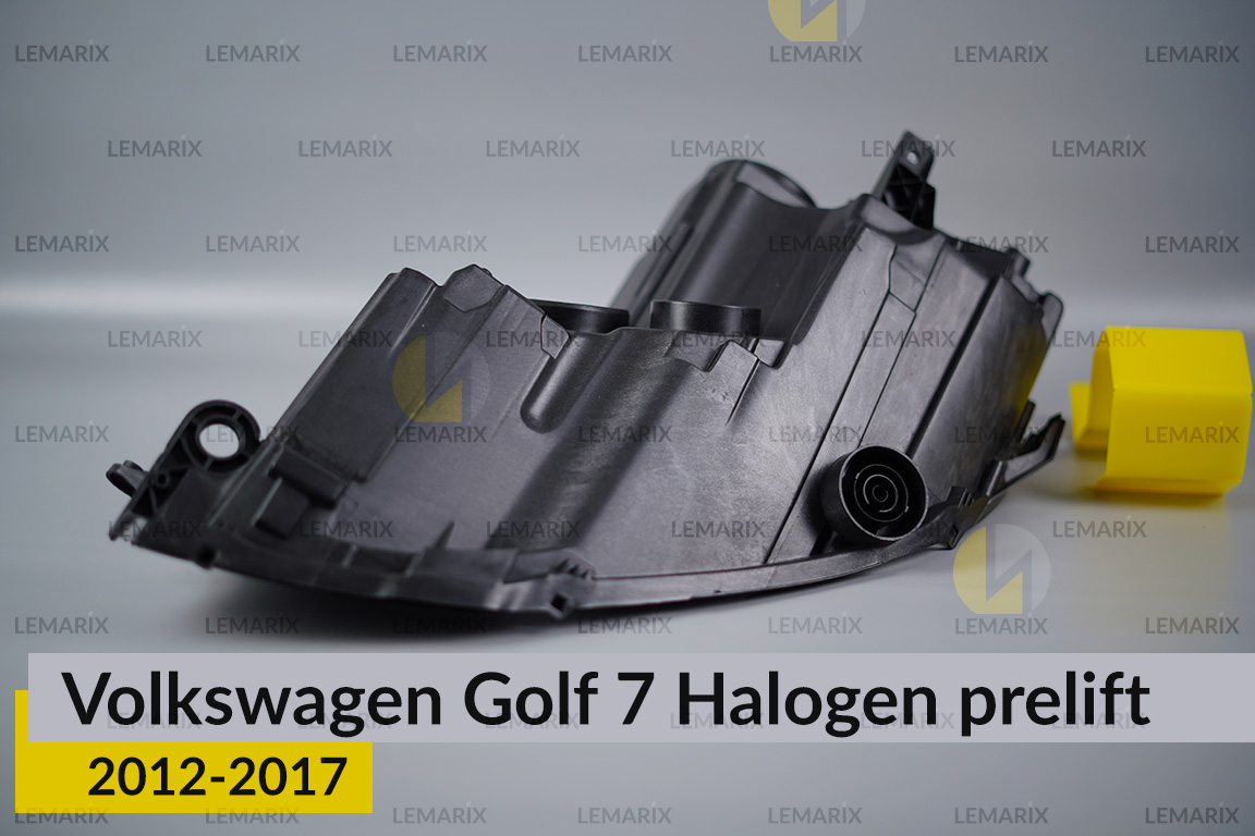 Корпус фари VW Volkswagen Golf 7 Halogen (2012-2017) дорест правий
