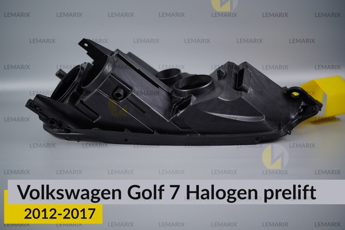 Корпус фари VW Volkswagen Golf 7 Halogen (2012-2017) дорест правий