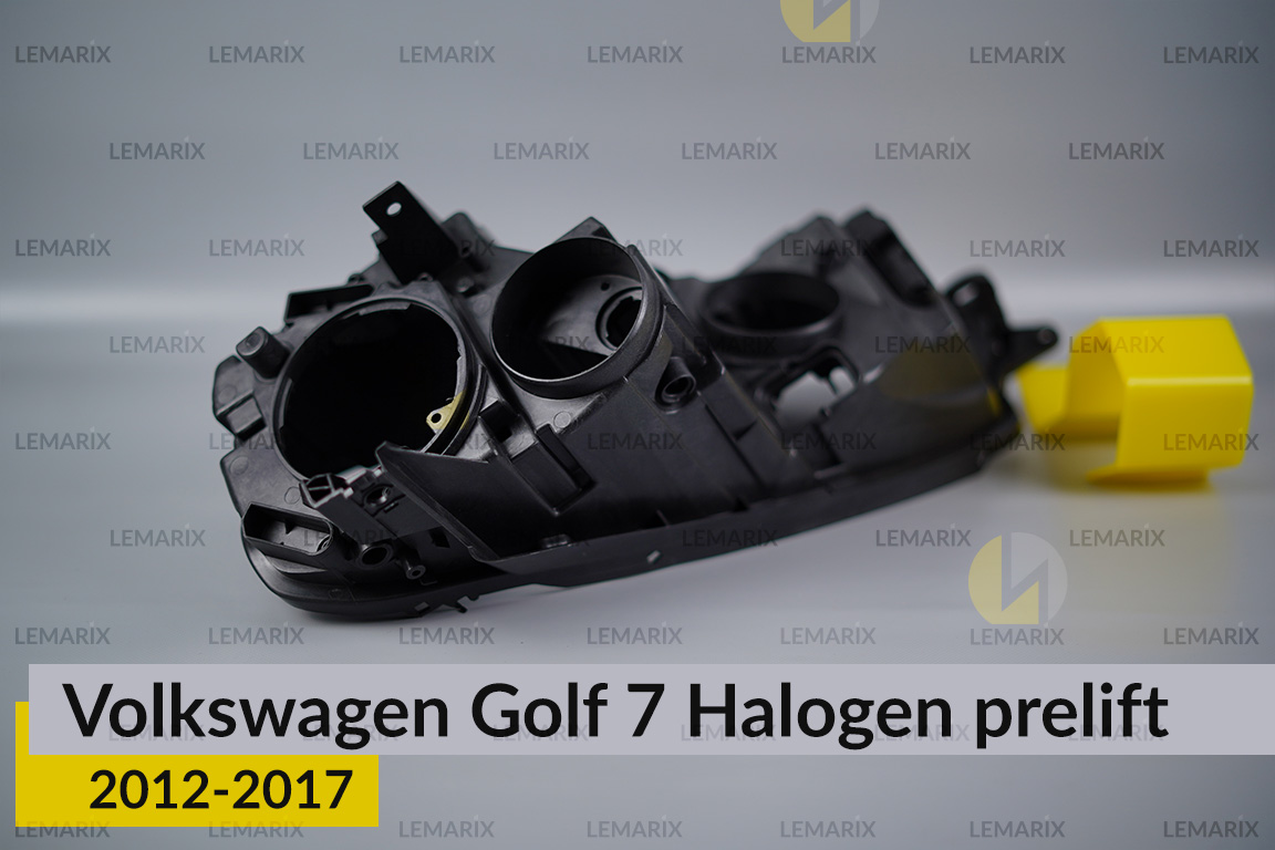 Корпус фари VW Volkswagen Golf 7 Halogen (2012-2017) дорест правий
