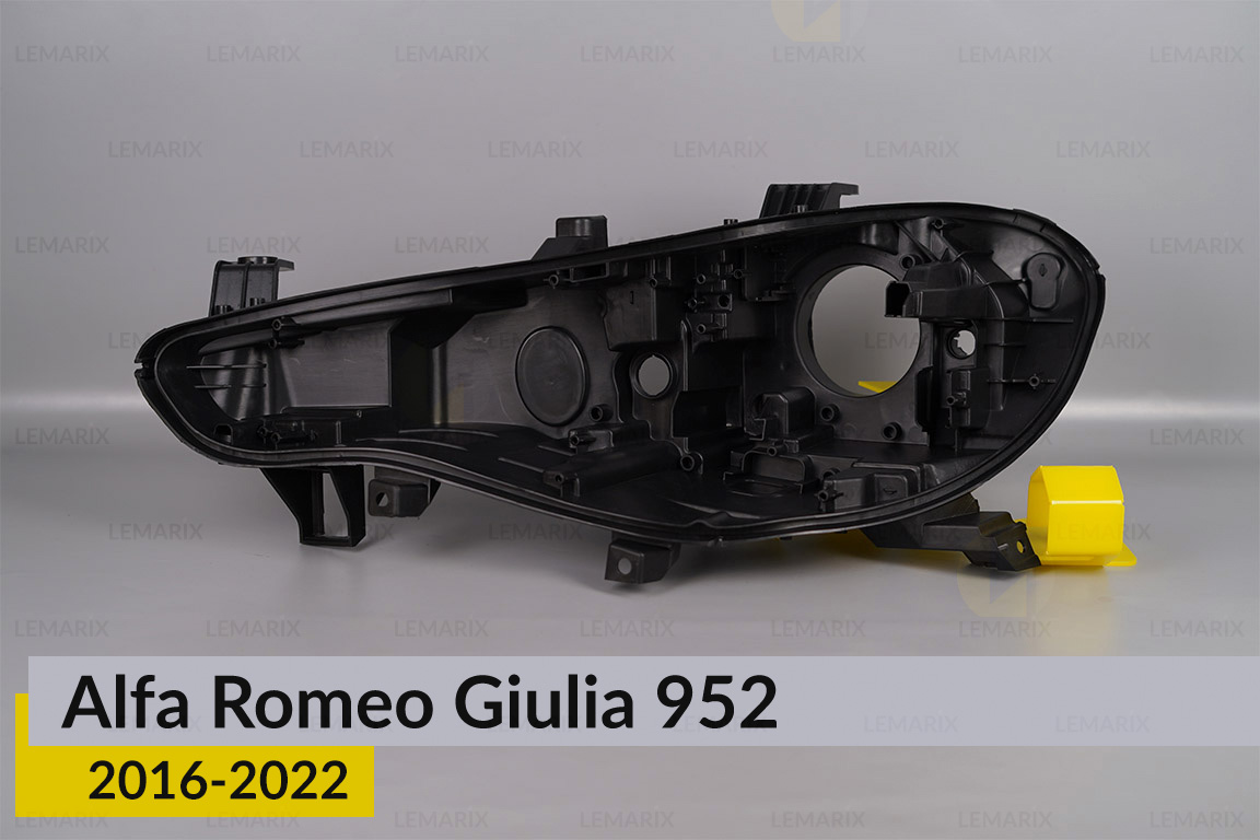 Корпус фари Alfa Romeo Giulia 952 (2016-2023) дорест лівий