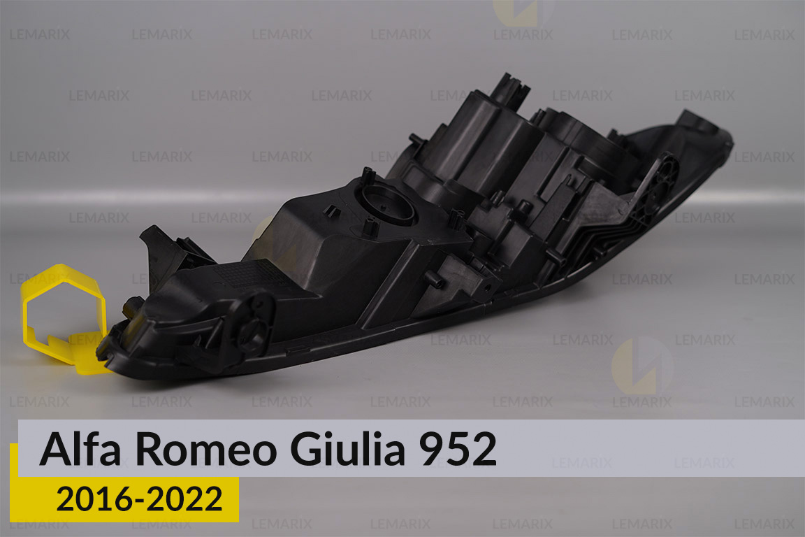 Корпус фари Alfa Romeo Giulia 952 (2016-2023) дорест лівий