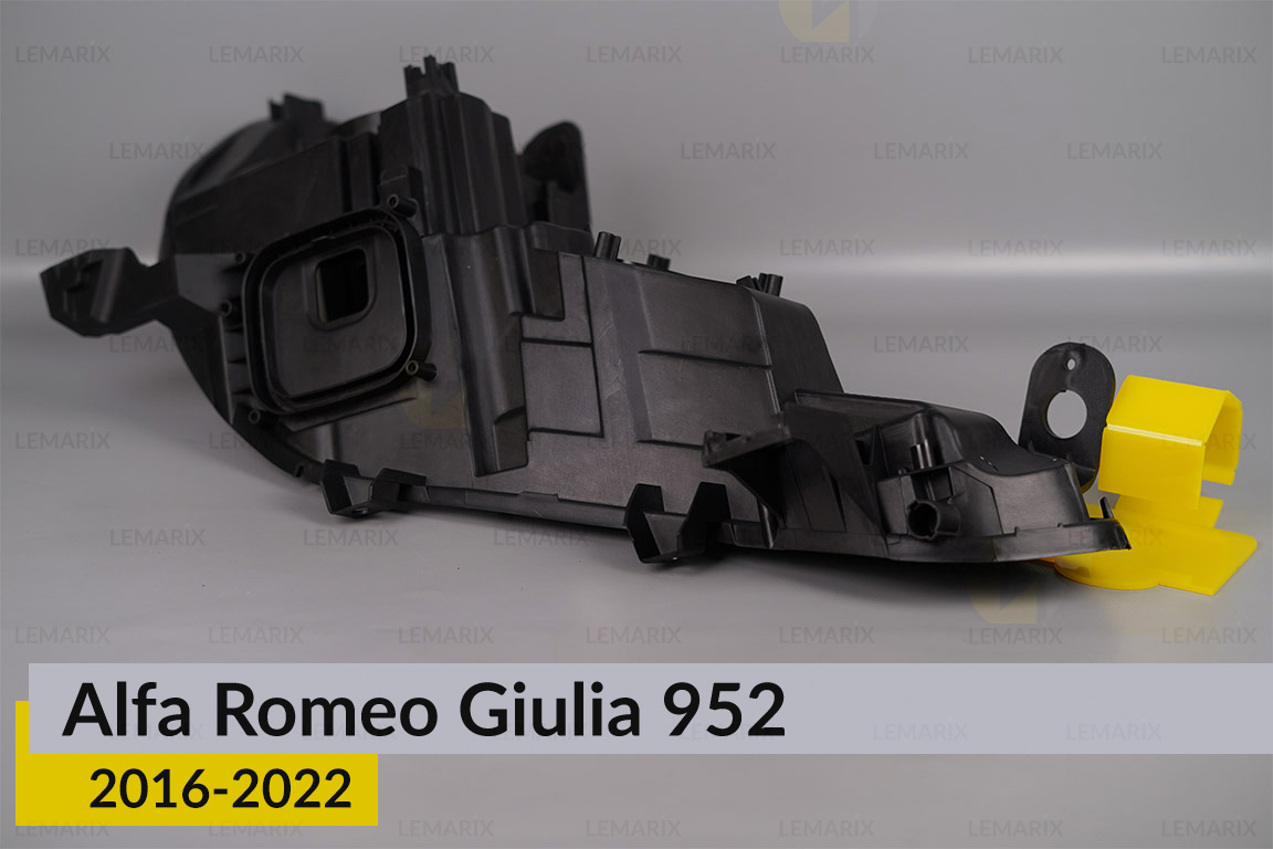 Корпус фари Alfa Romeo Giulia 952 (2016-2023) дорест лівий